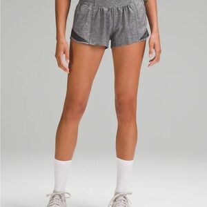 Lululemon Gray Hottt Hot Shorts